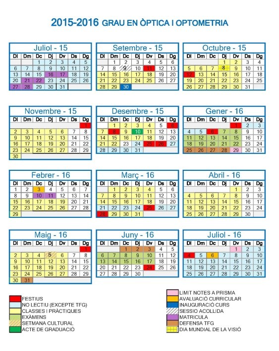 calendari 2015-2016 GOO