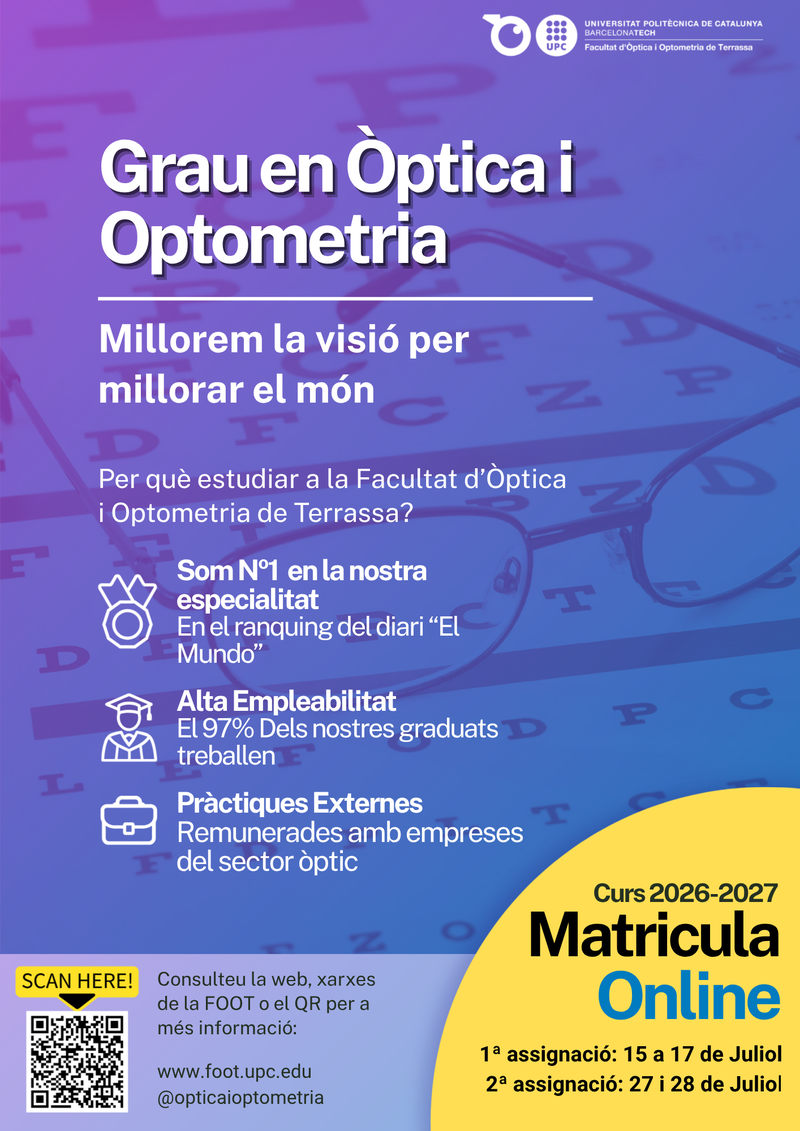 Comença el teu futur a la FOOT!