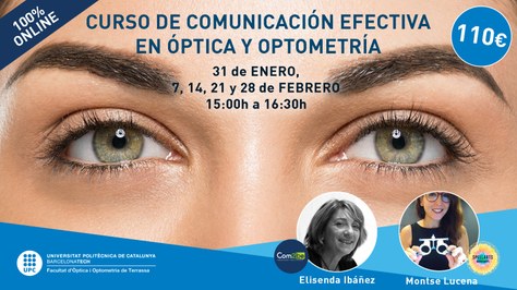Curs de comunicació efectiva en òptica i optometria