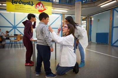 El CUV al Centre Obert de la Mina