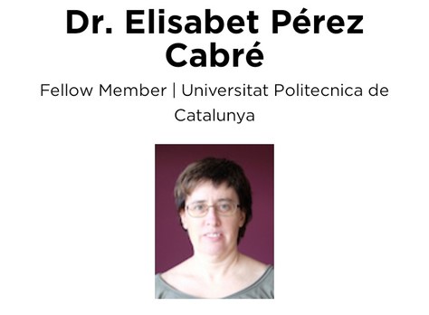 Elisabet Pérez nomenada membre Fellow SPIE 2022