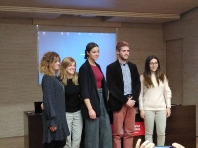 L'estudiant Amal Zaytouni ha estat una de les guanyadores de la 7a edició de les beques de recerca a estudiants universitaris del CampusTerrassa