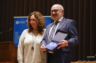 Lliurament del Premi Internacional de l'Optometrista de l'Any a César Villa Collar