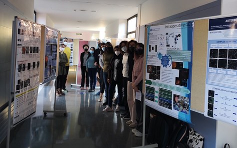 Sessió de Pòsters de l'assignatura de “Técnicas de Imagen en Salud Visual” del Màster Universitari de Optometria i Ciències de la Visió (MUOCV)