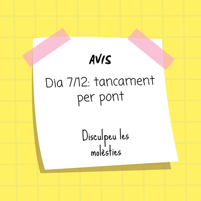 TANCAMENT SECRETARIA ACADÈMICA FOOT