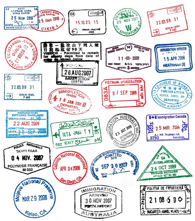 passaport segells