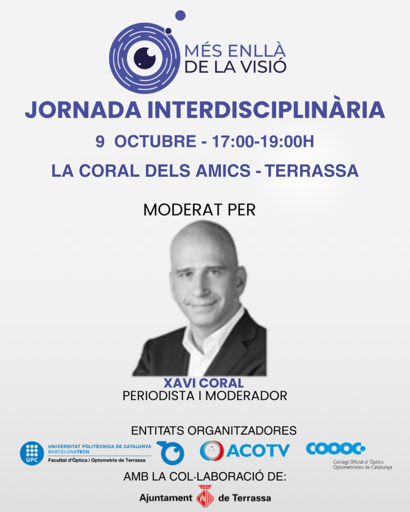 "Més enllà de la visió.Connectant professions" – Jornada interdisciplinaria "Més enllà de la visió.Connectant professions" – Jornada interdisciplinaria