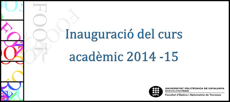 Imatge inauguracio curs 2014