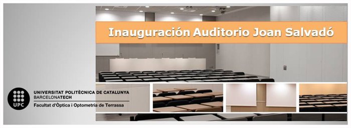 Inauguracion auditorio