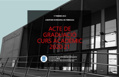 Acto Graduación Curso Académico 2020·21