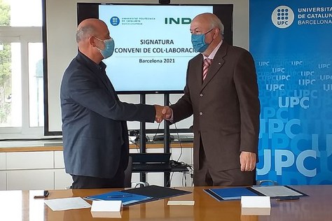 Alianza entre la UPC y Indo para reforzar la colaboración en el ámbito de la óptica y la optometría