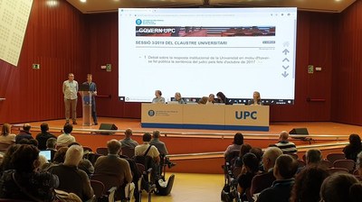 Aprobación de un manifiesto conjunto de las universidades catalanas